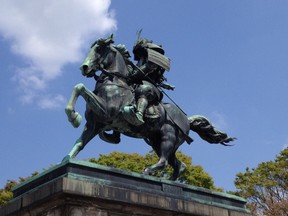 Tokyo samurai statue