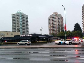 Police investigating shooting at Cactus Club in Burnaby in January 2014