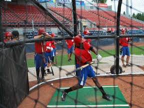 David Harris in the cage