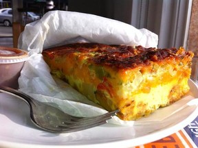 Frittata at East Cafe