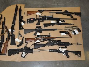 Guns seized in Courtenay raids last December