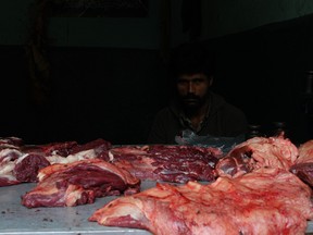 A visit to a Nepalese butcher shop might cause you to rethink your diet.