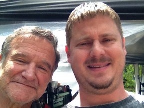 Robin Williams and Tim Heidecker.