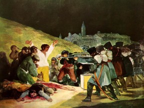 Goya's The Third of May. in the Prrado.