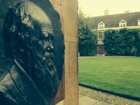 I'm attending a conference at the same Cambridge University college attended by Charles Darwin. Much of it focusses on how his evolutionary theory has been used and abused through history. More to come.