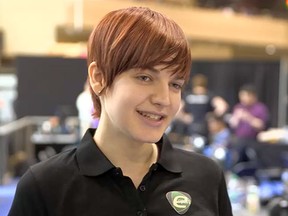 pro gamers Sasha Hostyn aka Scarlett at Intel Extreme Master in Toronto