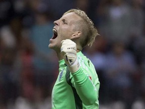 Vancouver Whitecaps FC goalkeeper David Ousted.