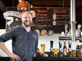 Caolan Vaughan is the head brewer at Steamworks.