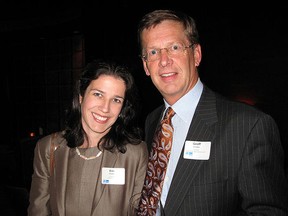 Erin Airton Chutter and Geoff Chutter, at a Fraser Insitute function in 2009. Photo courtesy of Raj Taneja/Flickr
