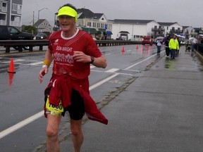 Don Wright was diagnosed with multiple myeloma after running his first marathon. Now 73, he's looking to run his 85th marathon since 2003 on Nov. 16 in Richmond at MEC's Grand Banana event.