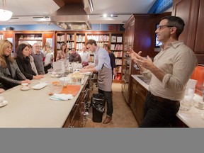 IYotam Ottolenghi is promoting his third cookbook, Plenty More at the Barbara-Jos Books to Cooks