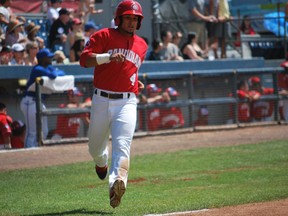 Barreto scores one of his league leading 65 runs