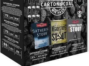 carton of coal