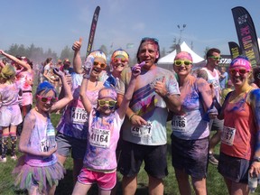 The Color Me Rad 5K in Cloverdale brought together people of all ages, sizes and athletic ability and emphasized how much fun could be had on the run by weekend warriors. Gord Kurenoff of The Vancouver Sun took part in the event after months of training and running with the 2014 Sun Run Clinic in Walnut Grove.