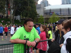 It's tough to forget that feeling of joy at the 2014 Sun Run finish line, but Gord Kurenoff will try for the next two weeks before lacing up and joining his sole mates as they prepare for the 31st Sun Run, scheduled for this year on April 19.