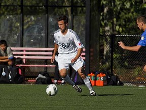 Ben McKendry in action with a Vancouver Whitecaps residency squad. (Vancouver Whitecaps FC photo)