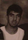 Arun Cheema in high school photo