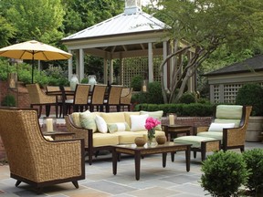 Creating outdoor living spaces is a trend that will continue in 2015