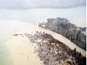 The sediment carried into Comox Lake by the Cruikshank River likely contributed to an unprecedented boil water advisory that lasted more than six weeks.