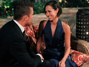 Kelsey Poe made an appearance on The Bachelor: Chris Tells All on Sunday. Photos: ABC