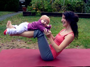 A young mum finds a healthier approach to motherhood in the yoga practice she shares with her daughter