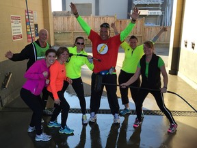 After being told to flush their bad habits and polish up on simple mechanics, Flash Gord Kurenoff, and his Langley Sun Run InTraining sole-mates did just that after completing Saturday's workout.