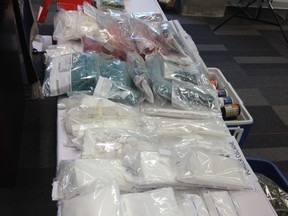 Drugs seized in CFSEU investigation