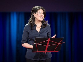 Monica Lewinsky speaks at TED2015 - Truth and Dare, March 19 2015, Vancouver Convention Center.
Photo: James Duncan Davidson/TED