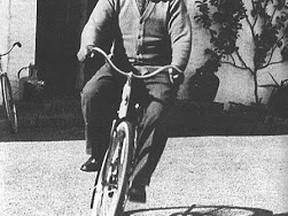 Einstein’s sheer joy in cycling offered him an approach to exercise that was balanced and enjoyable.