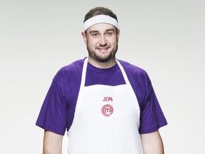 Former B.C. Lion lineman Jon Hameister-Ries is the latest eliminated contestant on MasterChef Canada Season 2.