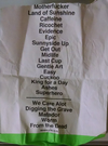 Faith No More setlist Vancouver 2015