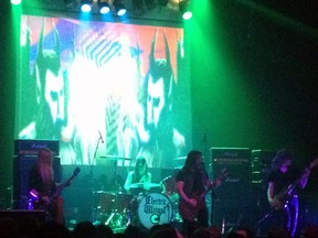 Electric Wizard at the Rickshaw Theatre in Vancouver on April 14, 2015.