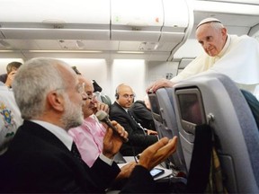 Agentinian Pope Francis has closer relationships with journalists than previous popes.