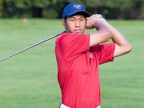 Freshman Chris Crisologo was the only SFU player to win his match Thursday at the NCAA Division 2 national championship tourney in North Carolina. (Ron Hole photo)