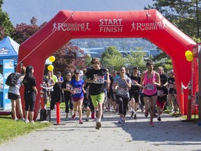 More than 120 people took part in last year's I Stop Traffic 5K Run in Vancouver to help raise funds and awareness of human trafficking and the sexual exploitation of women and children.