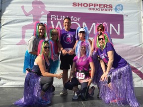 More than 900 women, and a few guys like The Sun's blogger-jogger Gord Kurenoff, took part in Saturday's Shoppers Drug Mart Run For Women at Wesbrook Mall UBC. The event was held to raise funds and awareness for women's mental health issues.