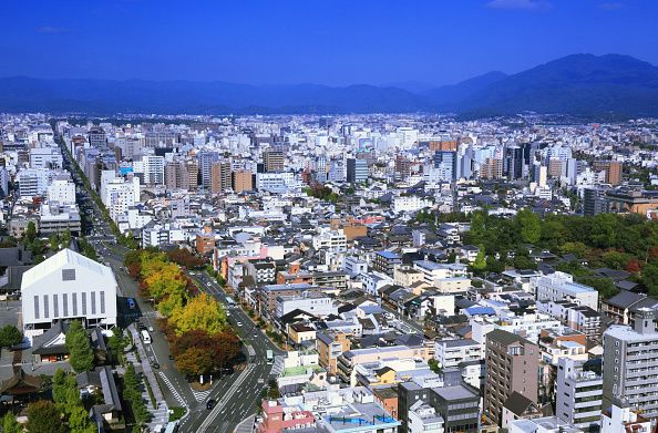 Japan, Kinki Region, Kyoto Prefecture, Kyoto City, View of Mount Hiei. (Photo by: JTB/UIG via Getty Images)