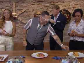 Kate Abdo, Graham Elliott, Alexi Lalas and Angela Hucles talk about B.C. food on Fox's coverage of the FIFA Women's World Cup.