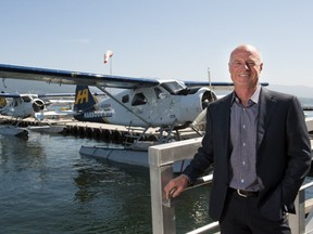 VANCOUVER: June 16 ,2015. - Greg McDougall, CEO of Harbour Air outside of their float plane terminal in downtown Vancouver on Tuesday, June 16, 2015. VANCOUVER, June 16, 2015. (Jenelle Schneider/PNG staff photo).