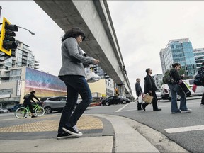 Not long ago this bustling intersection in Richmond featured a gas station, parking lot and a low-rise commercial building. Now it's the centre of Richmond's "Golden Triangle," containing more than 50 Asian-themed malls and outlets. (Photo: Corner of Westminster Highway and Number 3 Rd.)