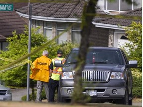 Scene of Hanif Jessa's murder in Burnaby July 15, 2015