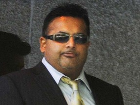 Shminder Johal outside New Westminster Supreme Court in July 2012