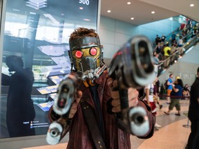 Peter Quill as Starboard at Fan Expo Canada 2015