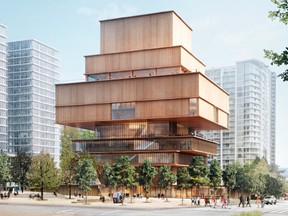 Proposed new Vancouver Art Gallery, designed by Herzog & de Meuron.