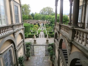 Palazzo Pfanner garden in Lucca
