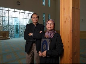 “We want to be on the right side of things. If one person in Canada suffers because of the arrival of these new refugees, I’ll be the first to speak out,” says David Ali, left, with wife, Farida Bano Ali. (Photo: Burnaby mosque)