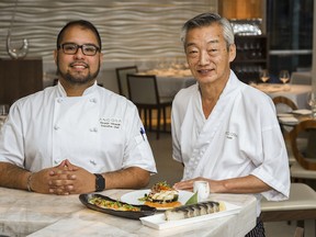 Chef Ricardo Valverde    and Chef Yoshi Tabo