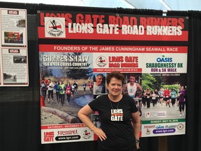 Colourful Margaret Buttner, the vice-president of Vancouver's Lions Gate Road Runners, is  hoping to attract a large field to next Saturday's Gunner Shaw Memorial Cross Country 10K and 5K races at Jericho.