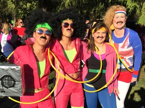 Stanley Park became Mo'Town on Saturday morning as close to 300 colourful runners took part in the annual Movember Moustache Miler.