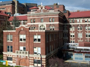 Vancouver's St. Paul's Hospital: one of the Canadian leaders in flexible visiting hours.